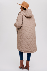 Longline Quilted Jacket