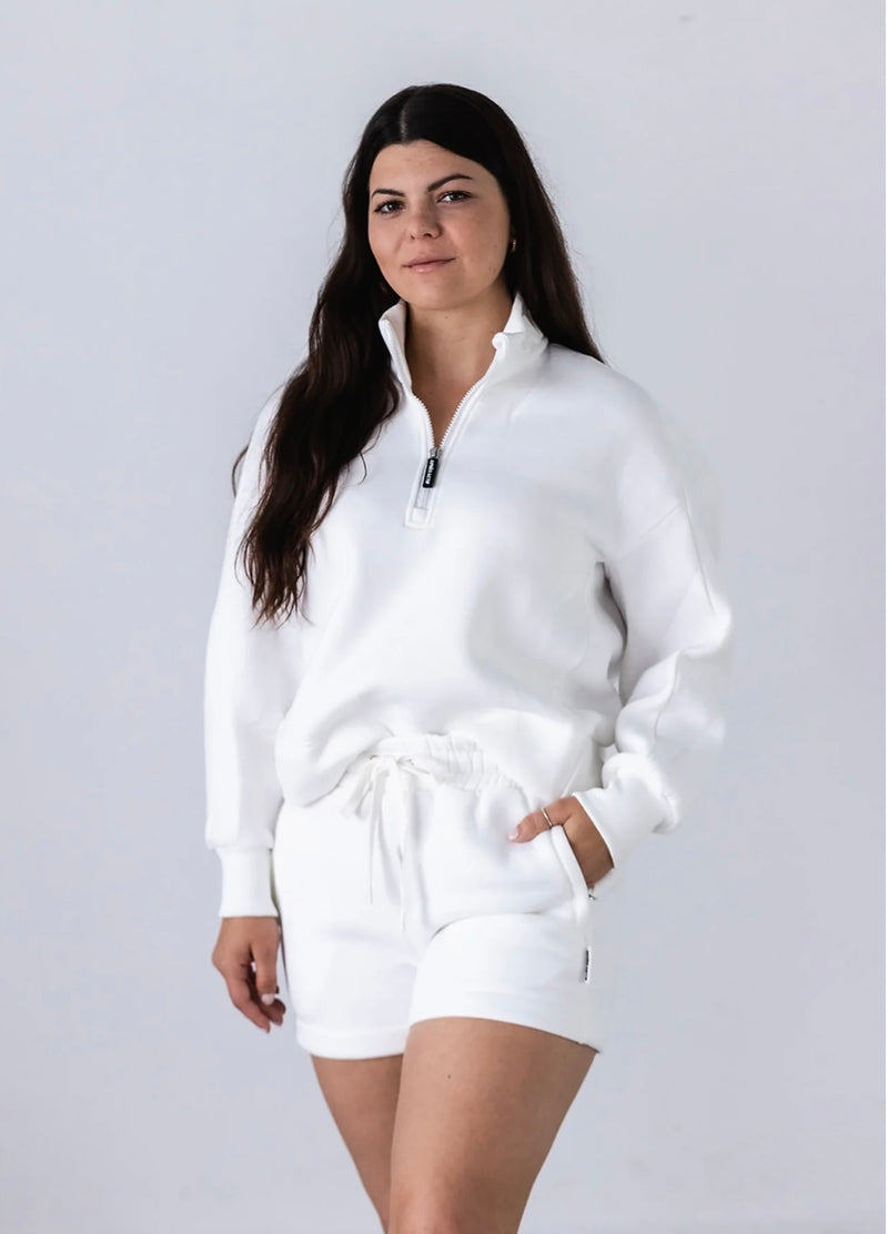 Après Ski Pullover — White