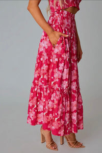 Tamra Posies Top and Maxi Skirt Set