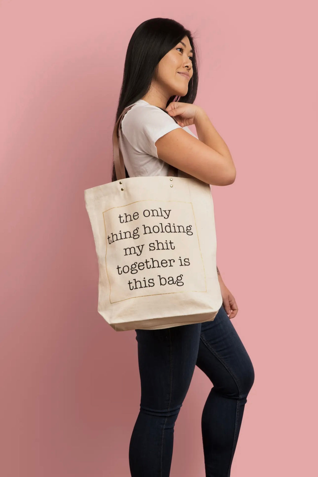 Shit Together Canvas Tote Bag