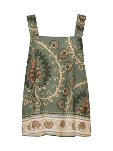 BUTTON BACK CAMI MEZZO | SAGE