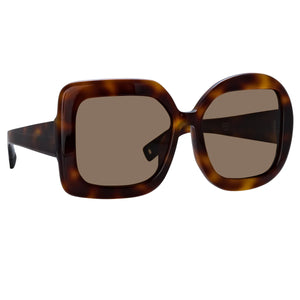 CARRE ROND SUNGLASSES | TORTOISESHELL