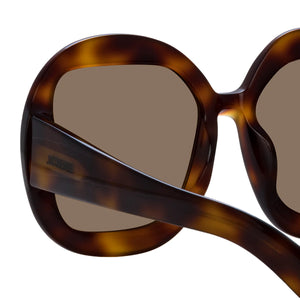 CARRE ROND SUNGLASSES | TORTOISESHELL