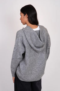 Charlie Fleck Hoodie - Dark Grey Fleck