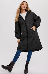 Longline Quilted Jacket