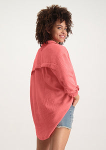 Lou Blouse | Coral