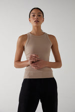 DS Modal Rib Tank Top - Nude