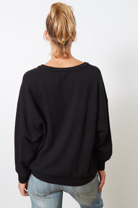 Robin Trust the Timing L/S Top | Black Sand