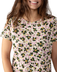 Drawstring T-Shirt Dress | Foliage