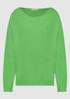 Zane Knit Sweater | Cactus Green