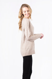 Alexa Light Weight Oversized Sweater | Medium Oatmeal