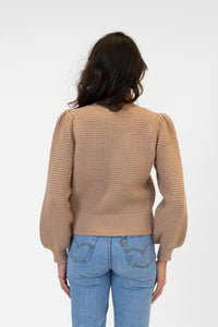 Caldwell Waffle Knit Sweater | Camel