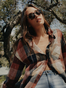 Boyfriend Tunic | Heritage Plaid