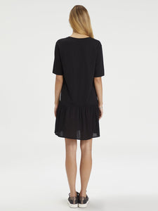 Refresh T-Shirt Dress | Black