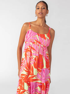 Dropped Seam Maxi Dress | Paradise Pop
