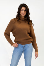 Chadwick Ribbed Sweater | Tobacco