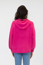 Charlie Hoody Sweater | Bright Pink