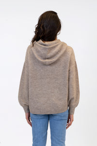 Charlie Hoody Sweater | Medium Oatmeal