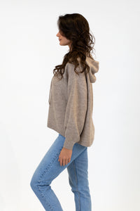 Charlie Hoody Sweater | Medium Oatmeal