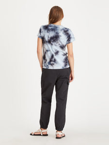 The Perfect Tee | Sky Blue Tie Dye
