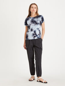 The Perfect Tee | Sky Blue Tie Dye