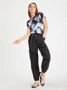 The Perfect Tee | Sky Blue Tie Dye