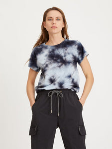 The Perfect Tee | Sky Blue Tie Dye