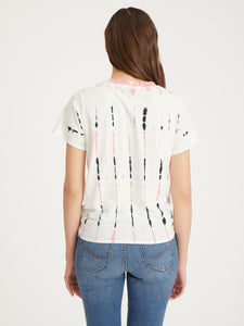 Perfect Knot Tee | Tie Dye Black Lotus