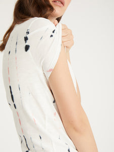 Perfect Knot Tee | Tie Dye Black Lotus