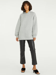 Quilted Sweatshirt | Heather Grey