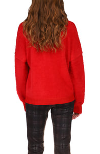 Fluff It Up Sweater | Ruby