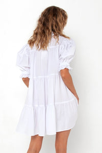 Cecilie Dress | White