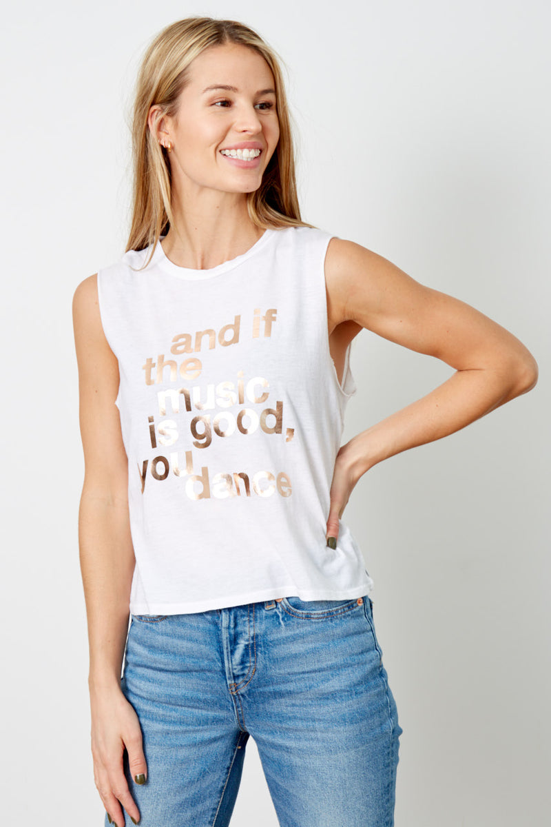 Lili - And If The Music Is Good Tank | White