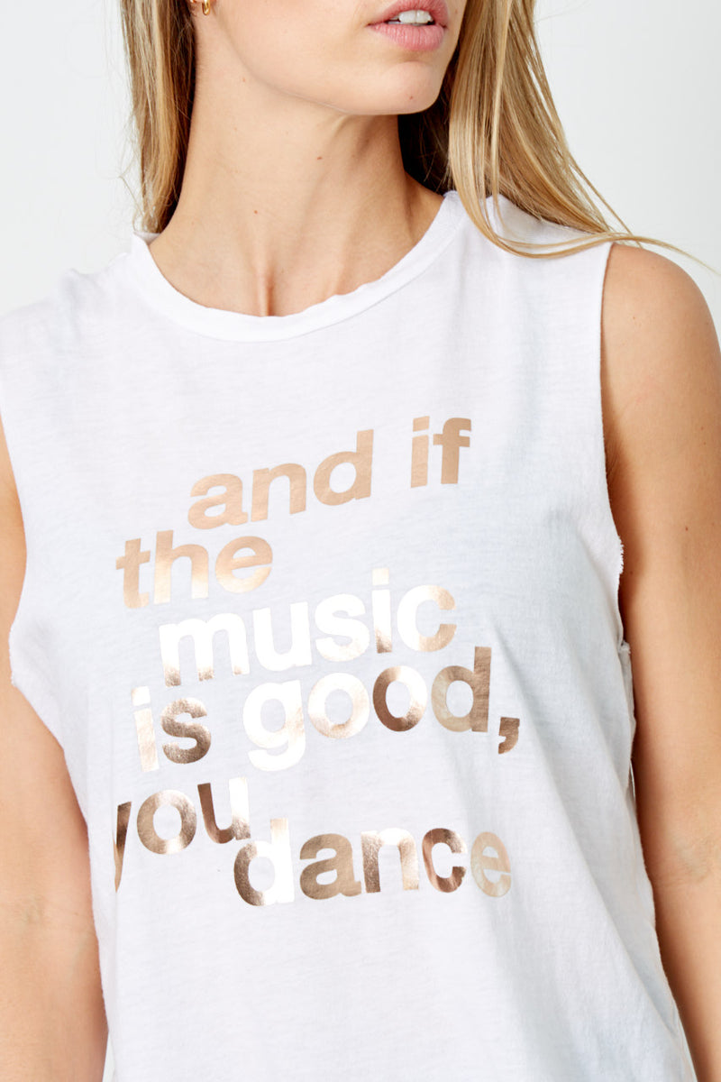 Lili - And If The Music Is Good Tank | White