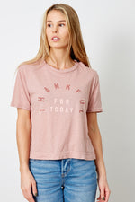Finny Thankful For Today Top | Misty Rose
