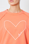 Vita - Love In Heart Sweater | Coral Quartz