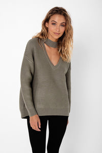 Frida Knit | Khaki