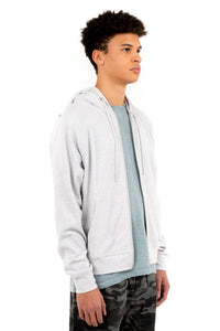 Men's Raglan Zip Beach Hoodie | Grey
