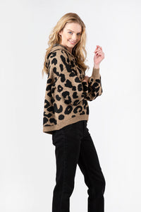 Maximus Hoody | Brown Leopard