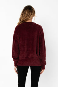 Koda Knit Jumper | Wine