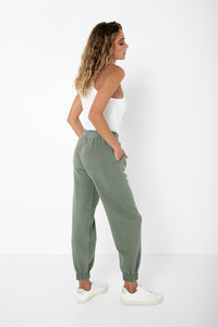 Helena Knit Joggers | Sage