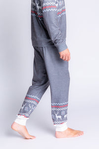 Men's Family Fairisle Pant | Heather Charcoal