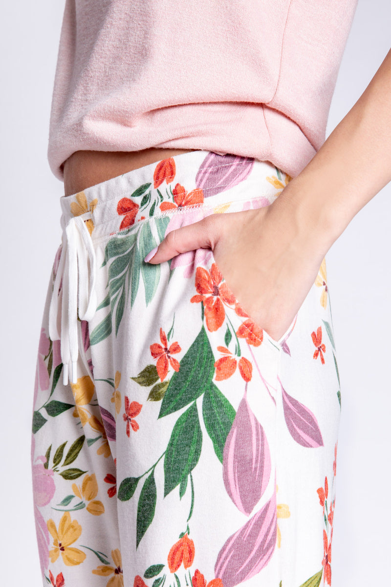 Bella's Ball Banded Pant | Floral Multi