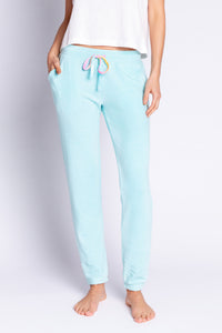 Love Makes The World Go Round Banded Pant | Sea Spray