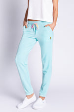 Love Makes The World Go Round Banded Pant | Sea Spray