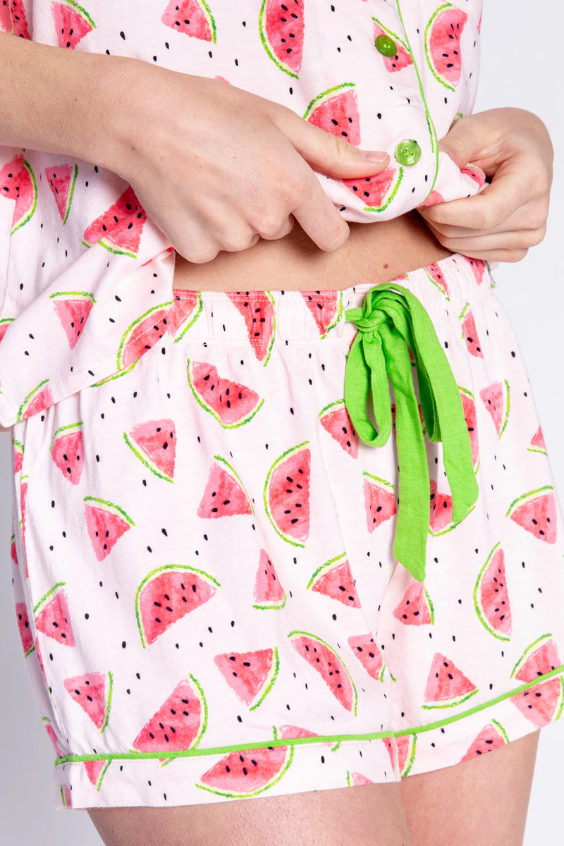 Playful Prints PJ Set | Watermelon