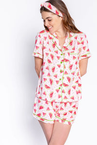 Playful Prints PJ Set | Watermelon