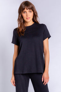 Reloved Lounge Short Sleeve Tee | Black