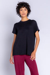 Reloved Lounge Short Sleeve Tee | Black