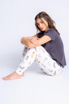 Coffee + Canines Jammie Pant | Ivory
